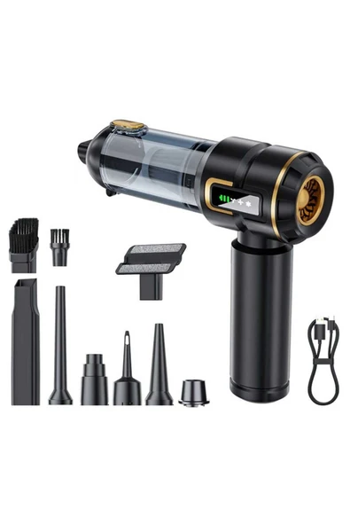Universal Brushless 6697A Plus – 20000 PA Brushless Motorlu Şarjlı Taşınabilir Araç İçi Vakum Süpürgesi ürün görseli 1