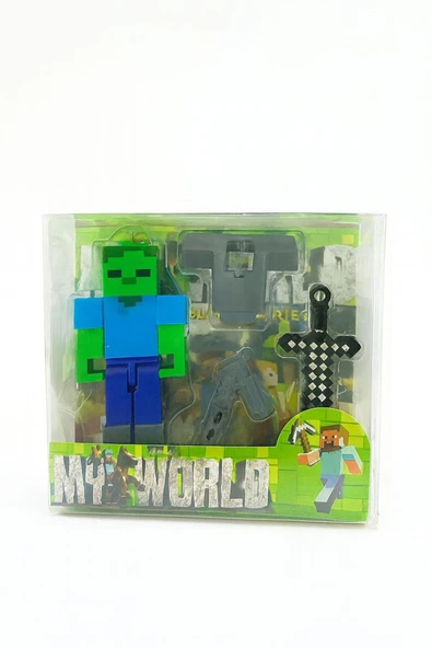 Minecraft Figür Zombi ürün görseli 1