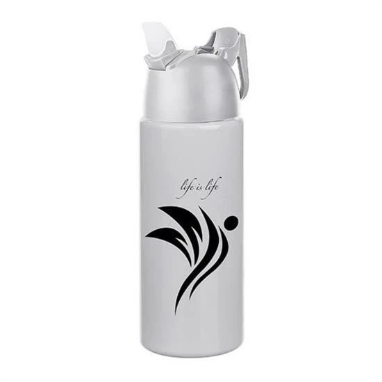 Kilitlenebilen Matara Güvenlikli Suluk Sporcu Matarası Spor Su Şişesi İçecek Şişesi 700ml GO53/04975 ürün görseli 1