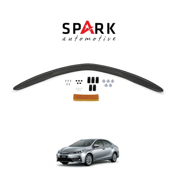 Toyata Corolla 2013-2018 Yıl Aralığı Uyumlu Kaput Rüzgarlığı 3mm ürün görseli 1