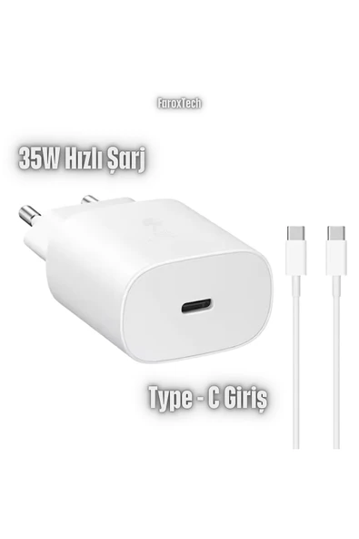 35W Hızlı Şarj Adaptör  Type-C  Telefon ve Tablet Uyumlu ürün görseli 1