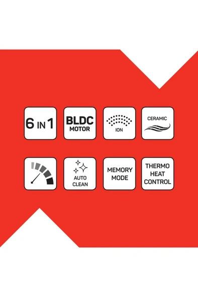 ARZUM REVOLUTION IONIC HAVA ÜFLEMELİ ŞEKİLLENDİRİCİ AR5166-1700 - Resim 7