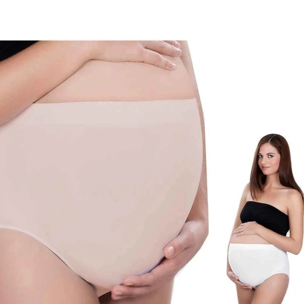 Sema Baby  Hamile Külodu Ekru Large ürün görseli 1