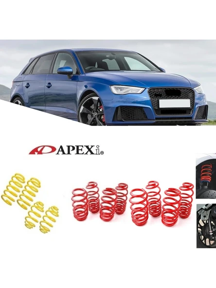 audi a3 8v 2012.2019 dizel apexi  4.cm spor helezon yay ürün görseli 1