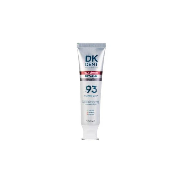 Dkdent % 93 Beyazlatıcı İçerik Maksimum Beyazlık Diş Macunu 75 ml ürün görseli 1