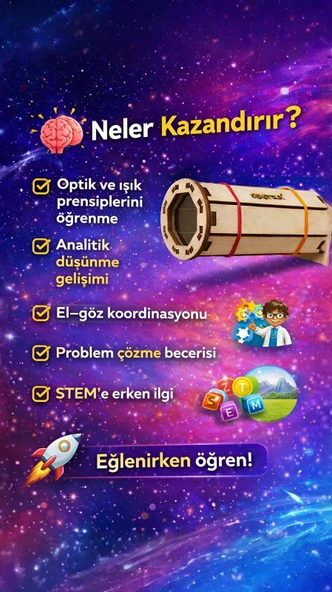Stemist Box: Teleskop Kiti - Resim 3
