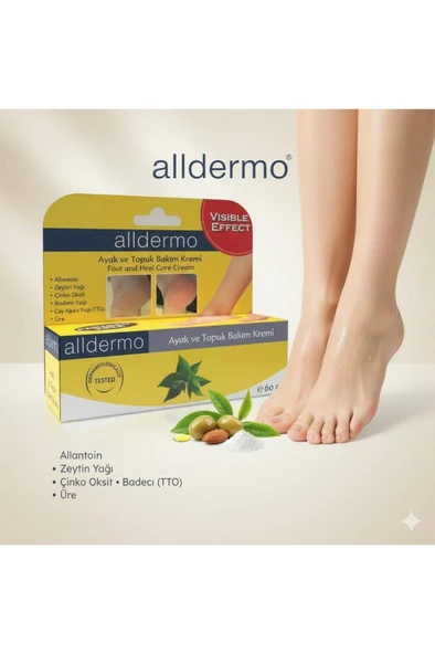 Alldermo Ayak-Topuk Bakım Kremi 60 g ürün görseli 1