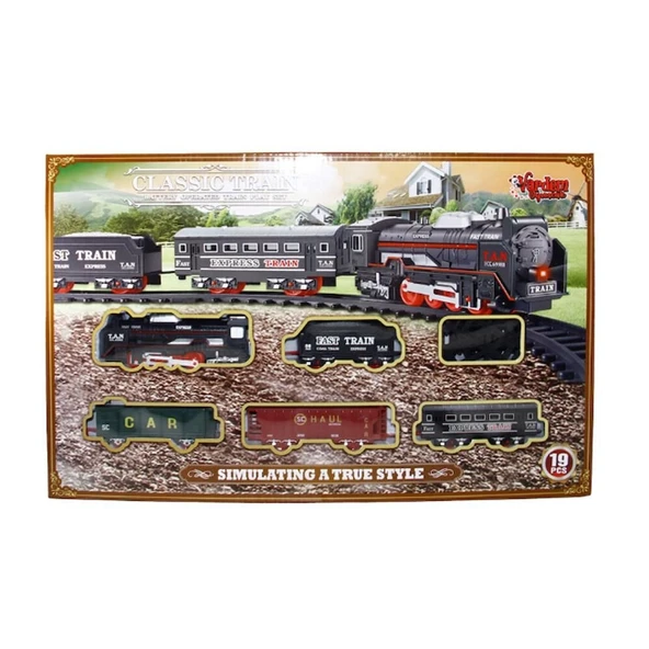 19 Parça Classic Tren Set - Resim 2