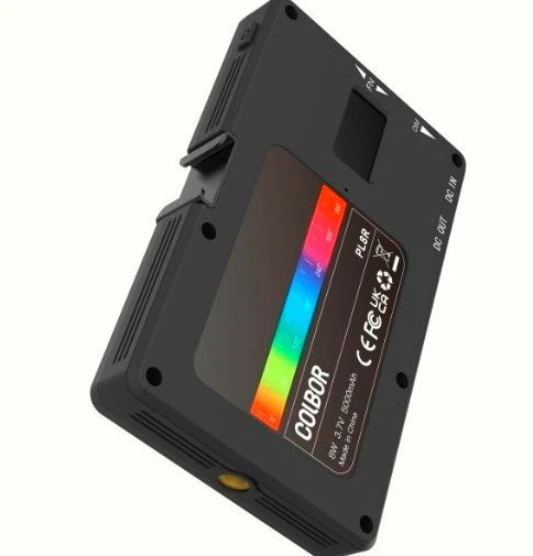 COLBOR PL8R RGB On-Camera Light - Resim 3