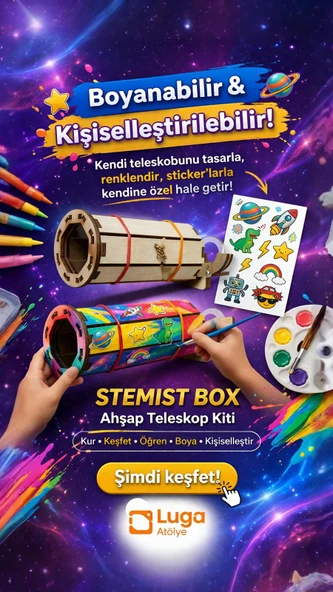 Stemist Box: Teleskop Kiti - Resim 4