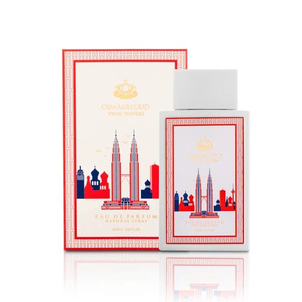 Osmanlı Oud Twin Towers 85 ML Unisex Çiçeksi Meyvemsi Niş Parfüm – Kalıcı Yoğun Etki ürün görseli 1