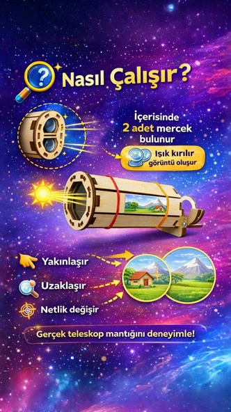 Stemist Box: Teleskop Kiti - Resim 2