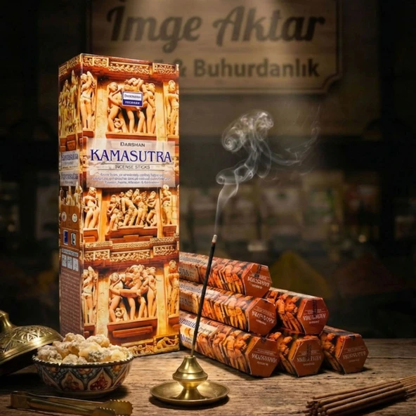Darshan Kamasutra Çubuk Tütsü (20'li Paket) - Egzotik ve Tutkulu ürün görseli 1