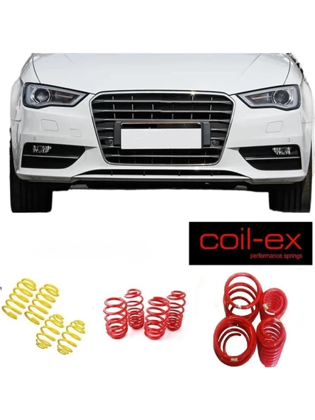 audi a3 8v 2012.2019 benzinli coil-ex 4.cm spor helezon yay ürün görseli 1
