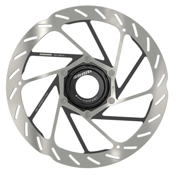 SRAM HS2 CENTERLOCK ROUNDED 180MM ROTOR ürün görseli 1