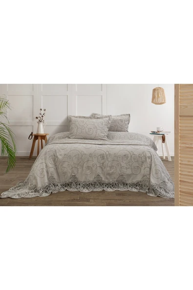 Anna Karina Home Consept İsabella 3 Parça Pike Takımı / Pique Set ürün görseli 1