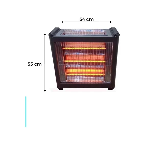 Bayersan BAYERSAN-3003 Şömine Isıtıcı Soba 2400W (0) - Resim 2