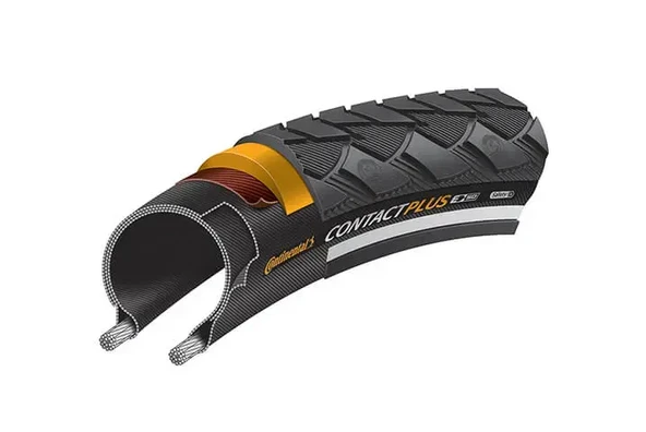 CONTINENTAL CONTACT PLUS 700x35C TELLİ DIŞ LASTİK - Resim 2