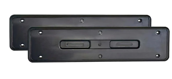 Hummer Tipi Abs Plastik Oto Plakalık Parlak Siyah 1 Takım 2 Adet ürün görseli 1