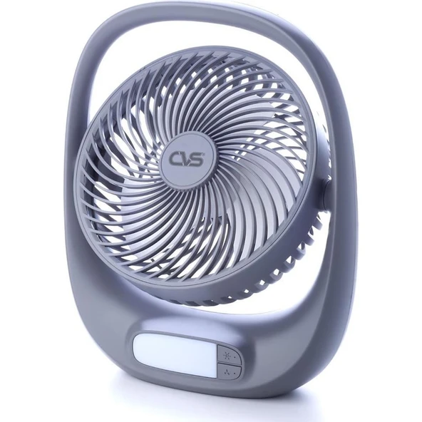 Cvs Dn 91026 Portatif Masa Üstü Vantilatör Gri ürün görseli 1