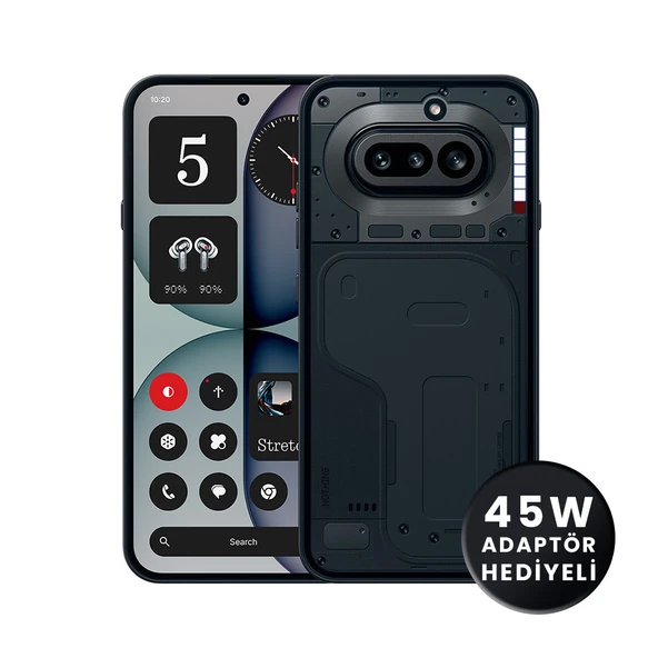 Nothing Phone (4a) 12/256 GB Siyah (Nothing Türkiye Garantili) ürün görseli 1