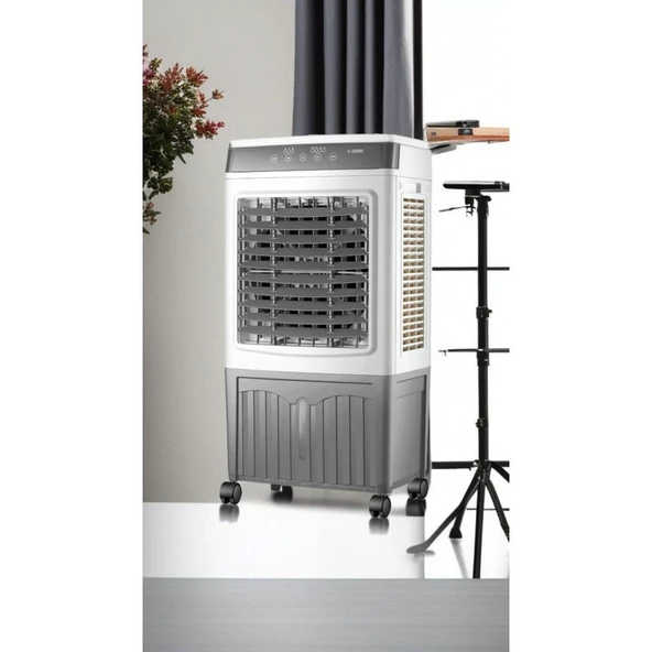 Troya TR-519 Kule Tipi Kumandalı 40 Litre Su ve Buz Hazneli Hava Soğutucu, Sulu Vantilatör ürün görseli 1
