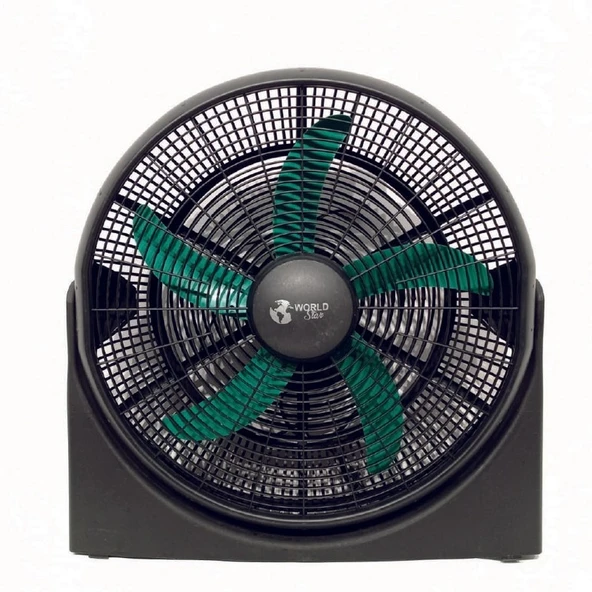 World Star 22 İnç Turbo Vantilatör 75 W Güçlü 5 Kanatlı Ayaklı Tasarım 56 Cm Çap ürün görseli 1