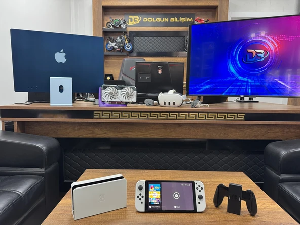 Nintendo Switch Oled 64GB Beyaz El Oyun Konsolu (İKİNCİ EL) ürün görseli 1