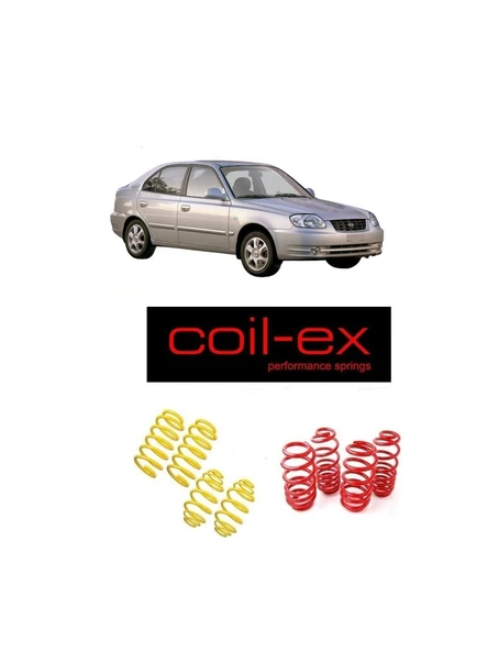 hyundai accent admire coil-ex 4.cm spor helezon yay ürün görseli 1