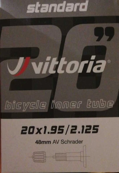 VITTORIA STANDARD 20x1.952.125 OTO SİBOP 48mm İÇ LASTİK ürün görseli 1