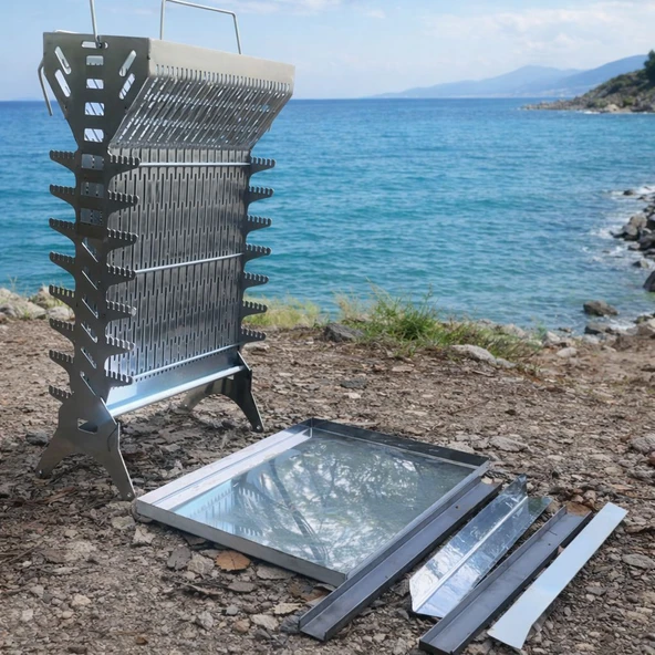 şiş mangal ızgara - Resim 4