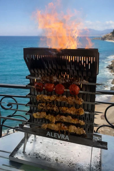 şiş mangal ızgara - Resim 3