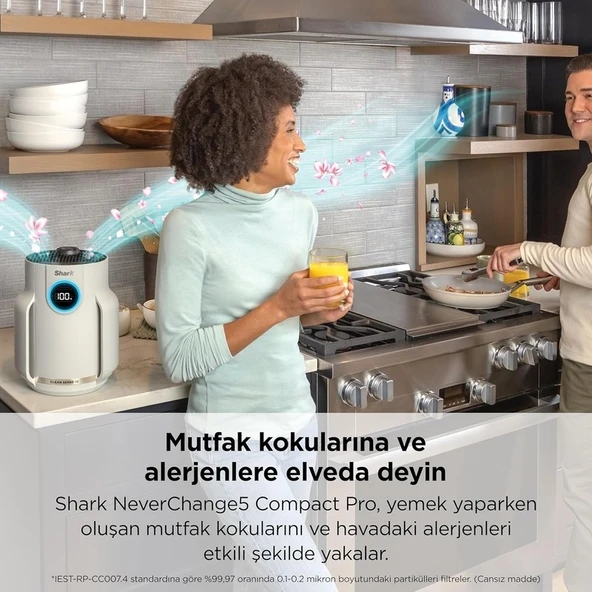 Shark Neverchange5 Compact Pro Hava Temizleyici - Resim 3