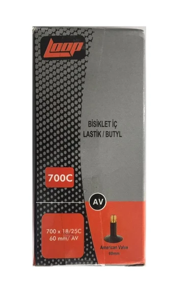 LOOP 700x1825 AV60 60mm OTO SİBOP İÇ LASTİK ürün görseli 1