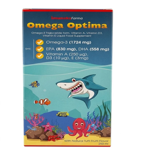 İmuneks Farma Omega Optima 250 ml ürün görseli 1