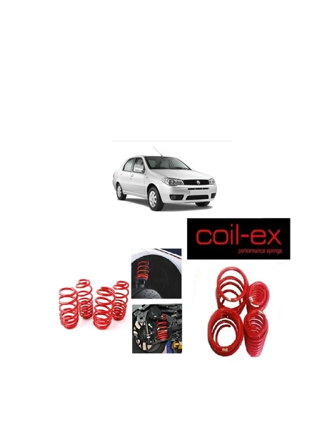fiat albea 2003.2009 coil-ex 4.cm spor helezon yay ürün görseli 1