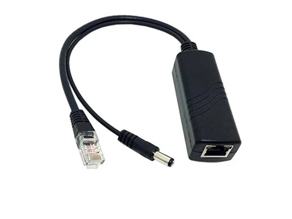 PD48V IP Kamera POE Kablosu 12v 2a düşürücü Aktif Poe Enjektör Splitter ürün görseli 1
