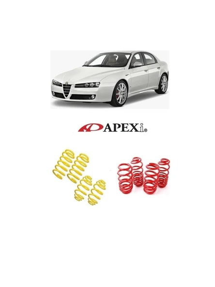 alfa romeo 159 apexi 4.cm spor helezon yay ürün görseli 1