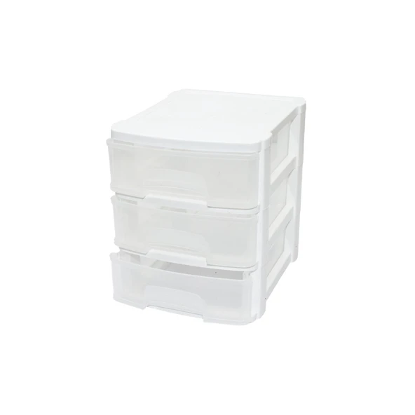 TONTON - NO:0 ÇEKMECE 3 KATLI 17.5X14.4X16.9CM GO53/05508 ürün görseli 1