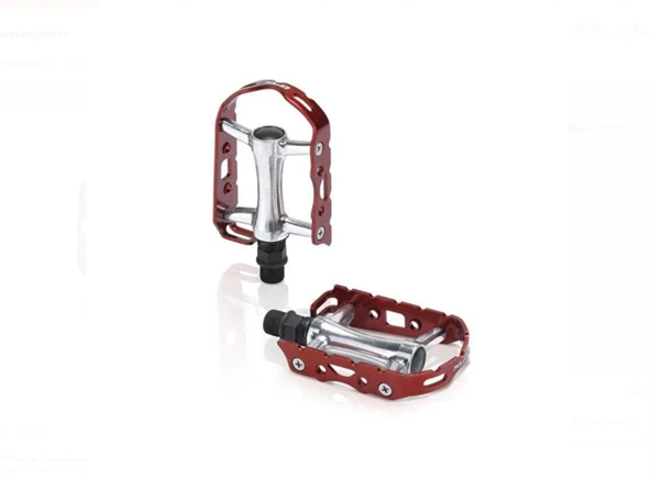 Xlc Pedal Mtb Ultralight Pd-M15 Alüminyum Gümüş-Kırmızı ürün görseli 1