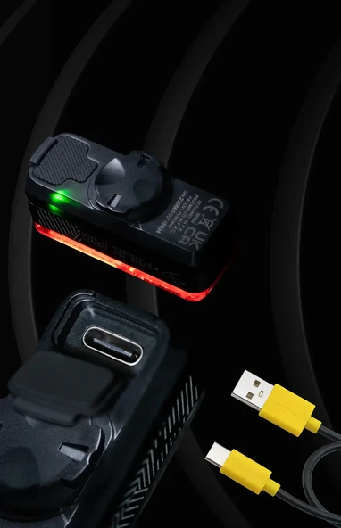 MOON HELIX SENSE 150 LM USB ARKA FAR - Resim 8