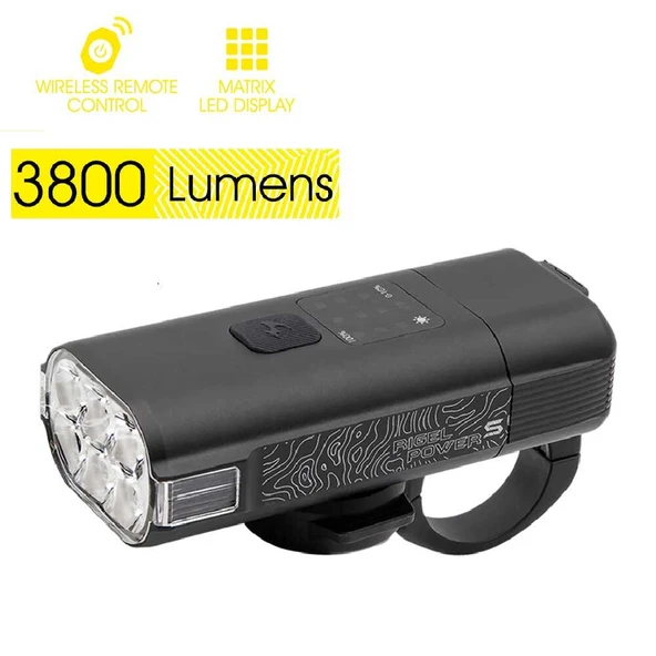 MOON RIGEL POWER-S 3800 LM USB ÖN FAR ürün görseli 1
