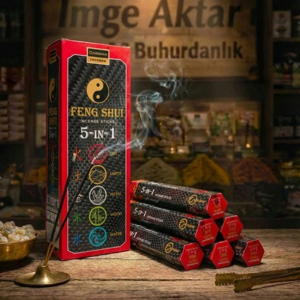 Darshan Feng Shui Çubuk Tütsü (20'li Paket) - Denge ve Uyum ürün görseli 1
