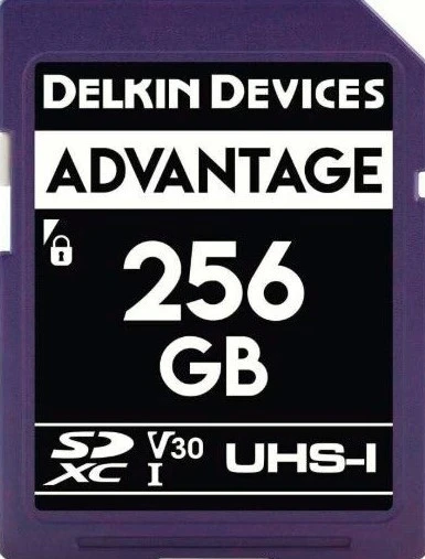Delkin Devices 256GB Advantage UHS-I SDXC Hafıza Kartı ürün görseli 1