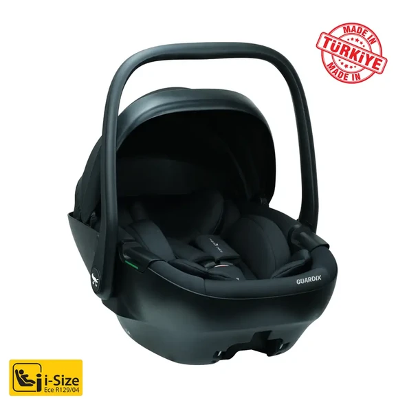 Merkür Bebe Guardix i-Size Oto Koltuğu Ana Kucağı 0-13 kg Siyah ürün görseli 1