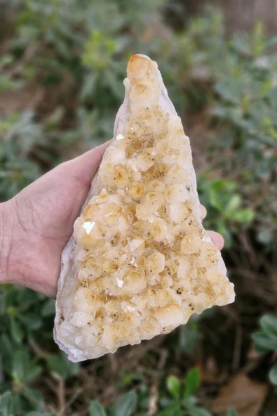 Doğal Sitrin Kristali Dekoratif Büyük Parça 2 Kilo 115 Gram ürün görseli 1