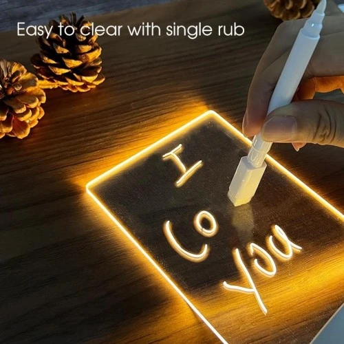 Led Çizim Tableti Gece Lambası - Resim 7