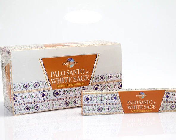 Hem Sacred Elements Palo Santo White Sage Masala Tütsü ürün görseli 1