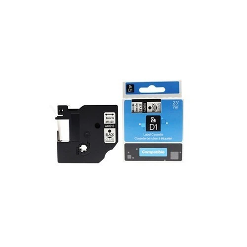 Dymo D1 Muadil Şeffaf Etiket 45010  ( Laminasyonlu ) ürün görseli 1