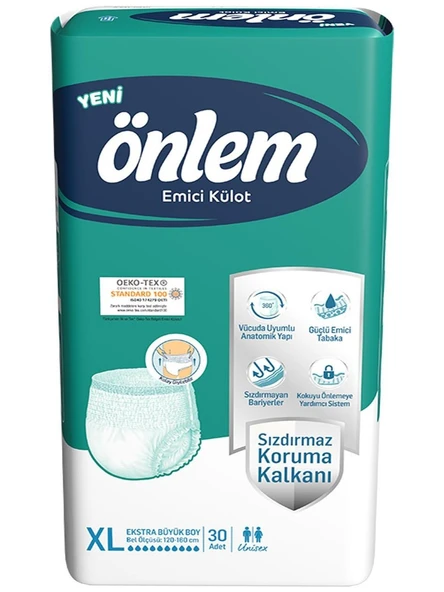 Önlem Emici Külot Extra Large XL 130 x 170 Cm 30 Lu ürün görseli 1